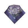 Folklore scarf Ondrit Vsh 76x76 HYDRANGEA blue