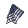Folklore scarf VSh 100x100 CHECKERED blue