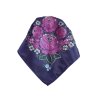 Šátek Ondrit VSh 76x76 KVĚTY BEZ ŠLAHOUNŮ modrá