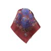 Folklore scarf Ondrit Vsh 78x78 HYDRANGEA WITH WHIPS maroon