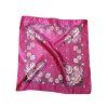 Folklore scarf Ondrit VSh 76x76 HYDRANGEA WITH WHIPS fuchsia