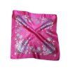 Folklore scarf Ondrit VSh 76x76 HYDRANGEA WITH WHIPS fuchsia