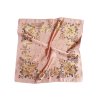 Šátek Ondrit VSh 76x76 ZVONKY se šlahouny lososová