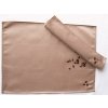 Ubrus Odaska prostírání 30x40 set 2 ks výšivka COFFEE ZRNKA kávová (1)