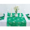 27601567 ubrus odaska 40x140 holubička zelená R4666 4