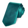 Tie PESh 8 cm satin turquoise