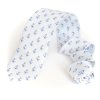 Tie PESh 8 cm anchor blue