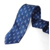 Tie PESh 8 cm anchor blue