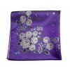 Folklore scarf Ondrit VSh 76x76 BELLFLOWERS WITH WHIPS purple