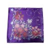 Folklore scarf Ondrit VSh 76x76 FLORI WITH WHIPS purple