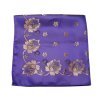 Folklore scarf Ondrin VSh 76x76 WILD ROSE purple