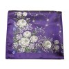 Folklore scarf Ondrit VSh 76x76 LIUBA WITH WHIPS purple