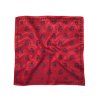 Folklore scarf Ondrin VSh 76x76 SILENE cherry