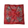 Folklore scarf Ondrit VSh 76x76 PRIMAVARA cherry