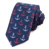 51401527 KRAVATA NAMORNICKA KOTVA MODRA