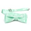 Bow tie PESh 700 satin green