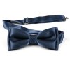 Bow tie PESh 700 satin blue KRB