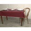 Tablecloth Odaska SMOOTH burgundy