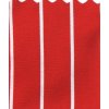 Cutlery pocket set 2 pcs stripe red / white