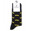 ponozky fusakle fousac movember cerna