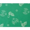 Tablecloth Odaska SNOWFLAKES green