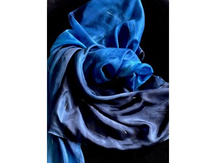 Hedvábný šátek velký