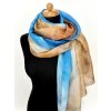 Hedvábná šála/pléd