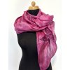Hedvábná šála/pléd