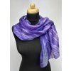 Hedvábná šála střední