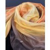 Hedvábná šála střední