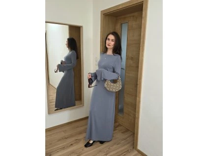 SILKY maxi bambusové šaty