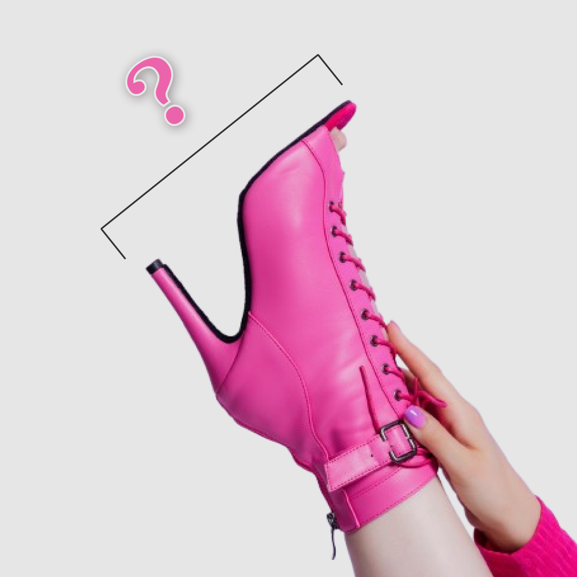 Jak zjistit správnou velikost tanečních bot Intent Heels