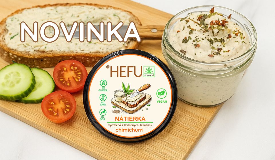 Novinka. Hefu nátierka s chimichurri.