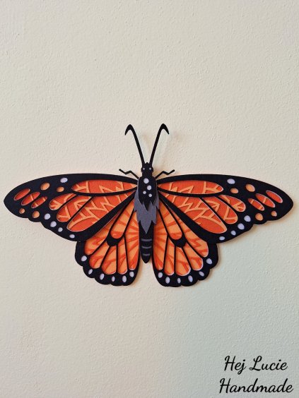 Motýl monarcha stěhovavý