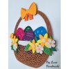 Velikonoční košík s kraslicemi