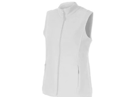 Lambeste vesta bílá fleece