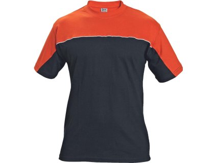 CERVA EMERTON tričko krátký rukáv modro-oranžové