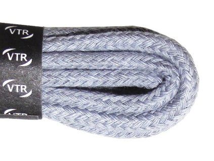 tkaničky kulaté silné šedé
