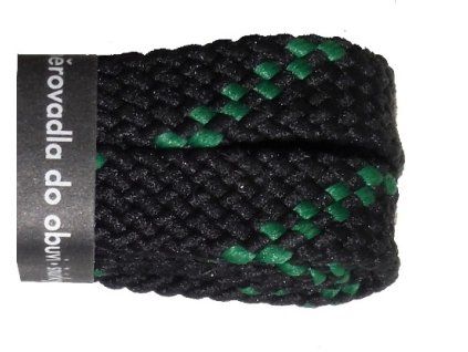 tkaničky trek černo zelené