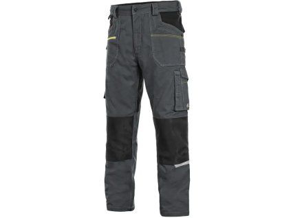 stretch kalhoty tm.šedé