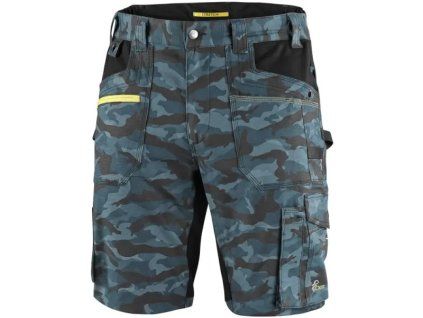 stretch kraťasy camo