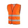 canis gustav reflexni vesta oranzova l xl