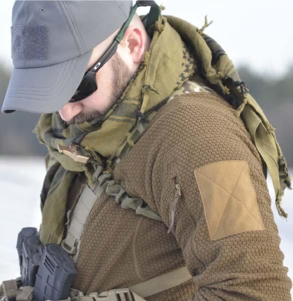HELIKON Bunda Alpha Tactical Grid fleece - black (BL-ALT-FG-01)
