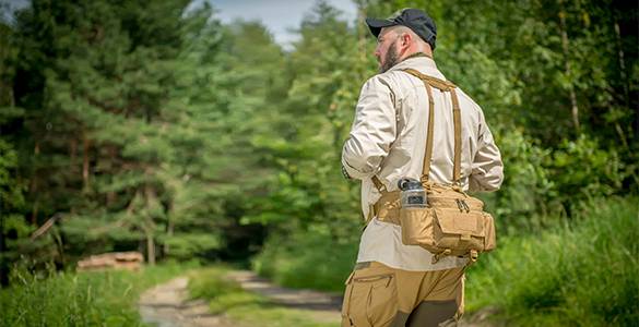 HELIKON Bedrová taška Foxtrot Mk2 Belt Rig - coyote (TB-FX2-CD-11)
