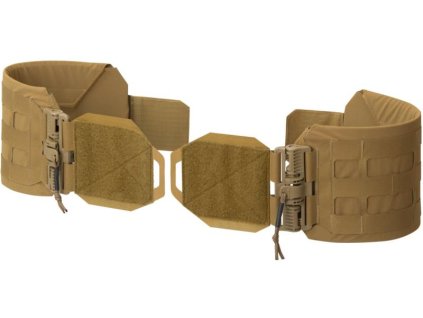 DIRECT ACTION Bočný popruh pre nosič plátov - Skeletonized Cummerbund Wide - coyote brown (PC-SKCW-NLN-CBR)