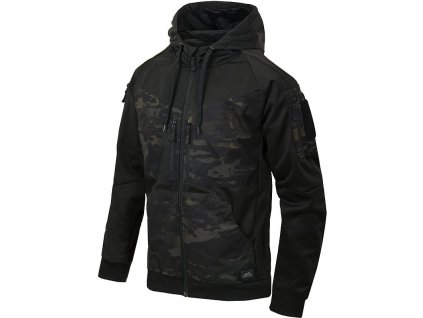 HELIKON Mikina s kapucňou Rogue - black / multicam black (BL-RHF-PO-010CA)