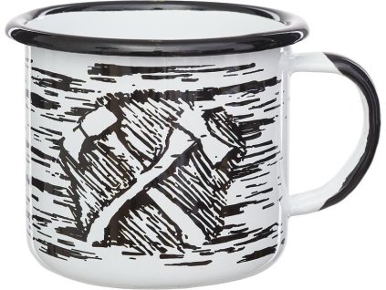 HELIKON Hrnček Axe - white / black (TK-AXM-CS-0120A)