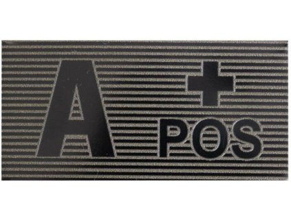 DIRECT ACTION IR Nášivka/Patch A POS - black / boreal green (PA-AP52-PES-BBG)