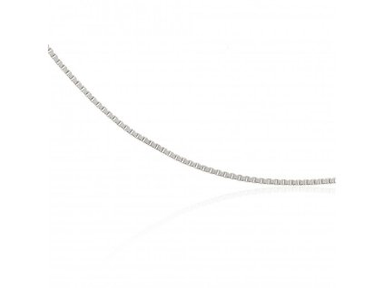 Strieborná retiazka kocka