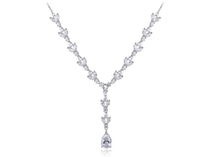 Stříbrný náhrdelník pro nevěsty